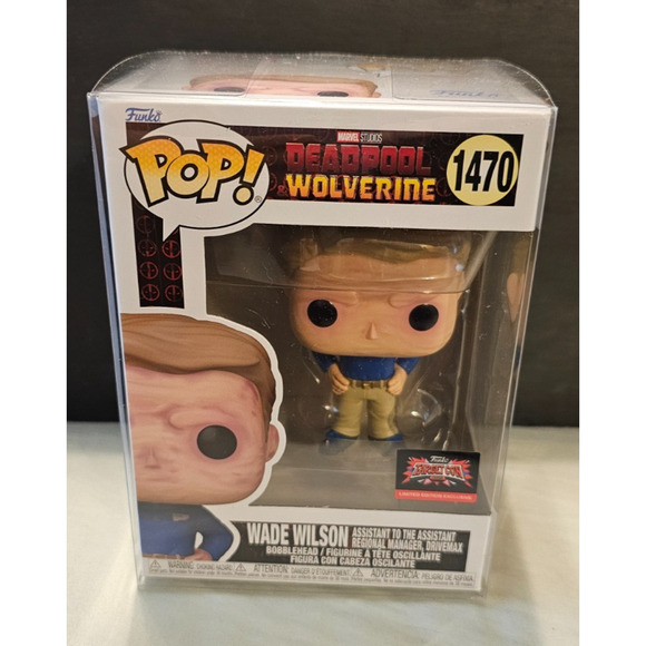 Funko Pop! Vinyl: Marvel - Wade Wilson Assistant to the Assistant Regional... - Picture 1 of 4